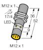 Indukční snímač M12, PNP-NO spínací, dosah snímače Sn=4mm, faktor 1 pro ...